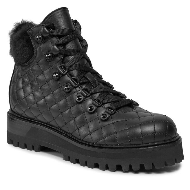 Schn rstiefeletten Le Silla St. Mortiz 7512M040M1MMCHI377 Nero