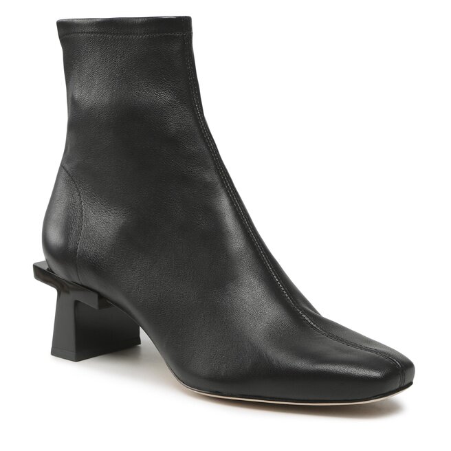 Botine Tory Burch Block T Heel Ankle Boot 139688 Perfect Black 006