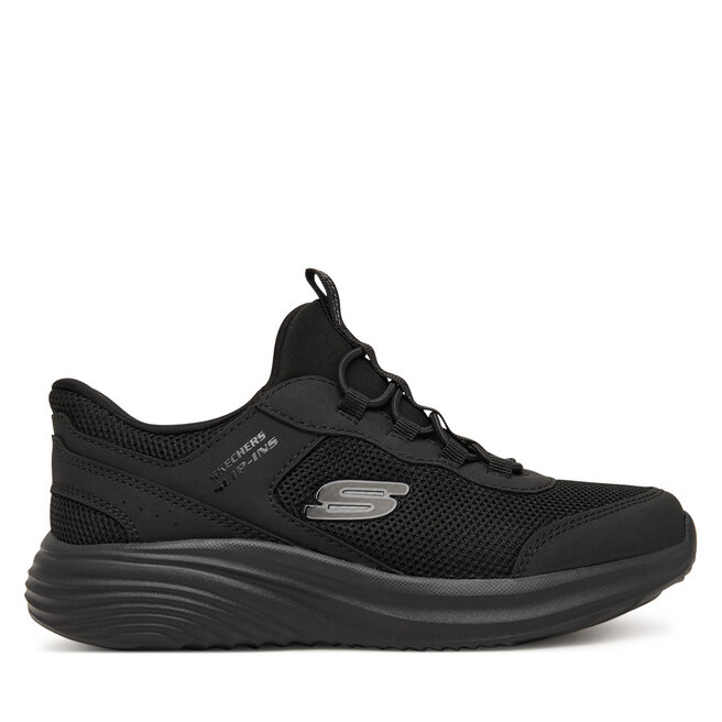 Sneakersy Skechers Slip-Ins: Bounder Pro 404208L/BBK Czarny - chłopięce