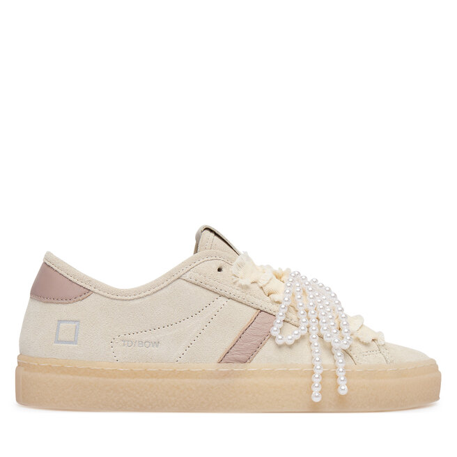 Sneakersy D.A.T.E. Tender W441-TE-BW Beżowy - kobiece