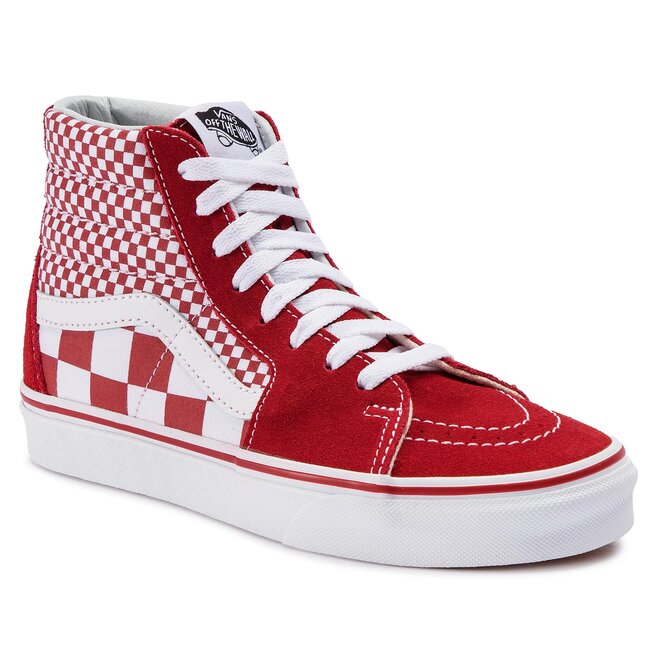 black perforated leather vans