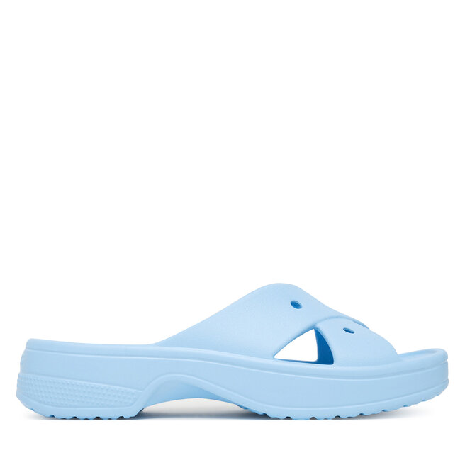 Klapki Crocs Classic Women's Cross Strap - Niebieski