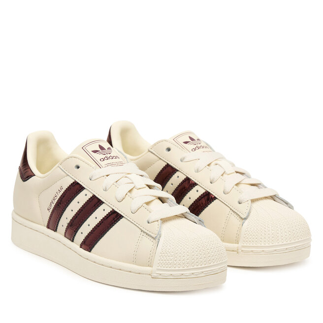 Sneakersy adidas Superstar II KJ4692 Kremowy - kobiece