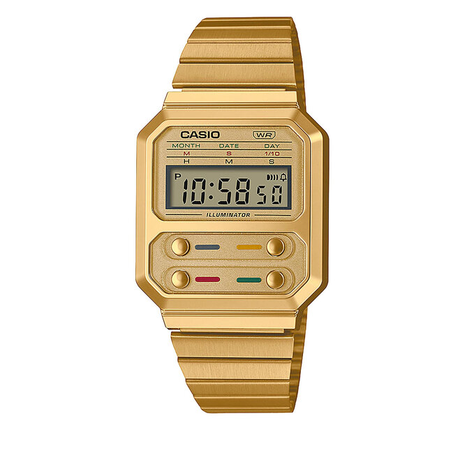 Casio Reloj Casio Vintage A100WEG-9AEF Gold/Gold