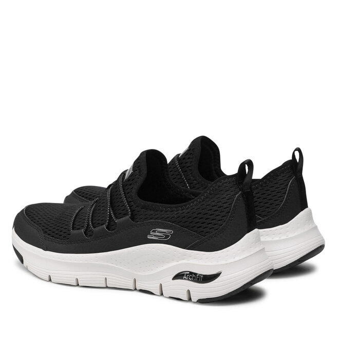 Skechers Pantofi Skechers Lucky Thoughts 149056/BKW Black/White