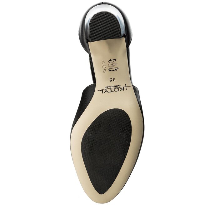 Kotyl Poltopánky Kotyl 7080 Czarny Lico