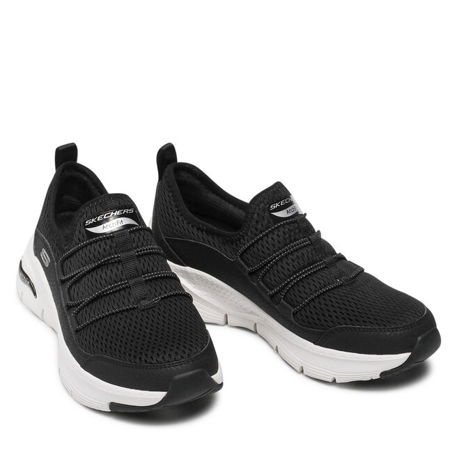 Skechers Pantofi Skechers Lucky Thoughts 149056/BKW Black/White