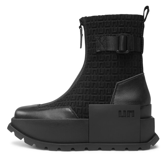 United Nude Bokacsizma United Nude Roko Bootie II 1077701171 Black