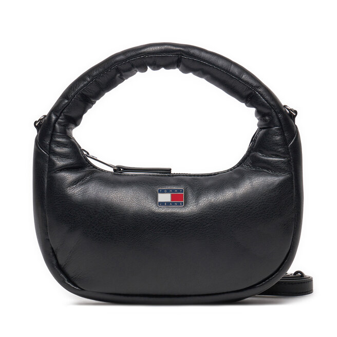 Torebka Tommy Jeans Tjw Pillow Mini Hobo - Czarny