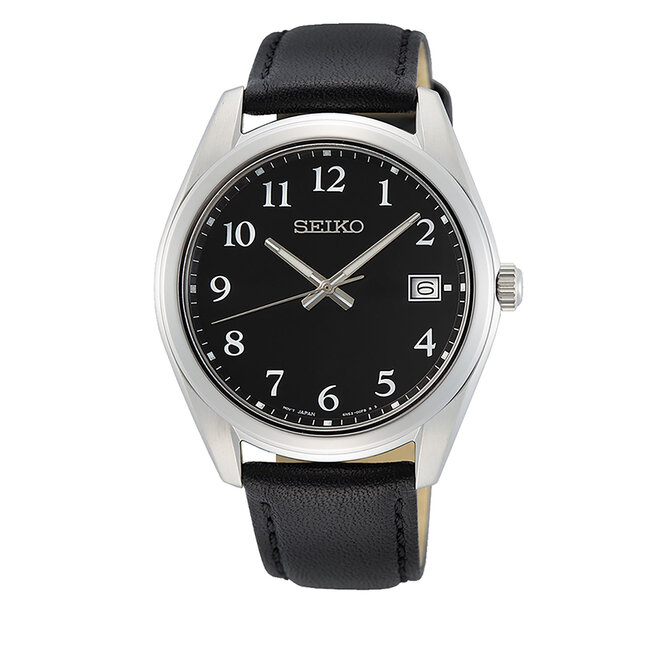 Uhr Seiko Classic Quartz SUR461P1 Silver Black eschuhe.de