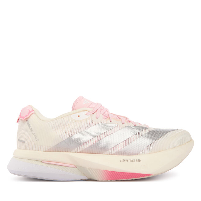 Buty do biegania adidas adizero Boston 13 JQ9667 Écru - kobiece