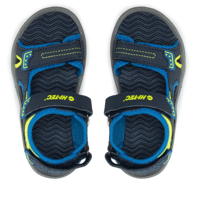 Hi-Tec Sandale Hi-Tec Menar Jr AVSSS18-HT-01-Q2 Navy/Lake Blue/Lime