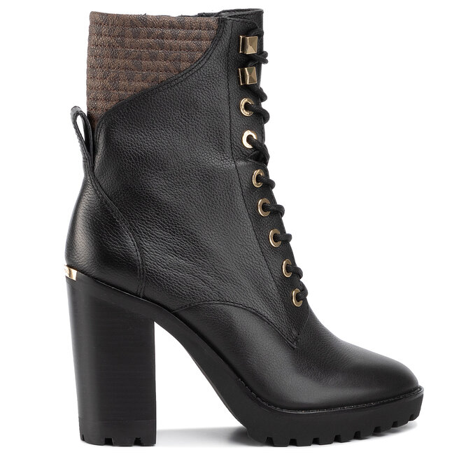 Botines MICHAEL Michael Kors Bastian Lace Up 40F9BAHS3L Blk Brown