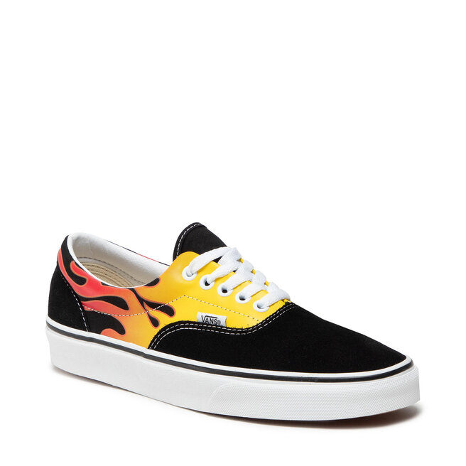 vans era flame white