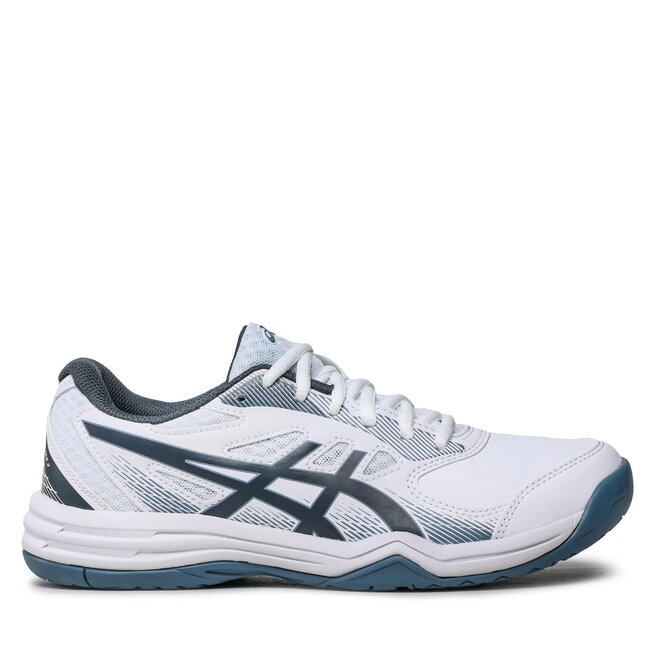 Asics Pantofi Asics Court Slide 3 1041A335 White/Steel Blue 100