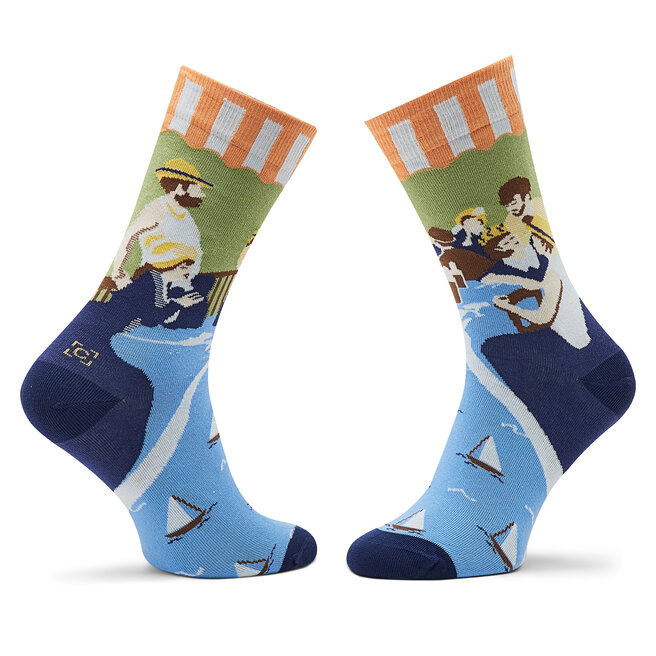 Curator Socks Hohe Unisex-Socken Curator Socks Luncheon Of The Boating Party Bunt