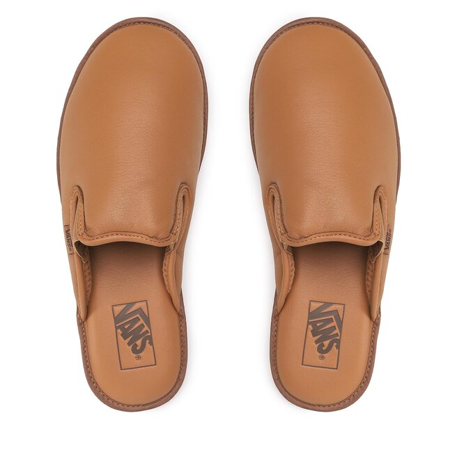 Vans Papuci de casă Vans Mountain Mule VN0A5JI6BRO1 Leather Brown