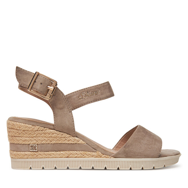 Espadryle s.Oliver - Beżowy