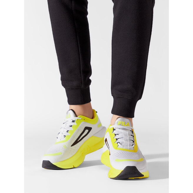 Fila Pantofi Fila Shocket Train FFM0080.13098 White/Black/Safety Yellow