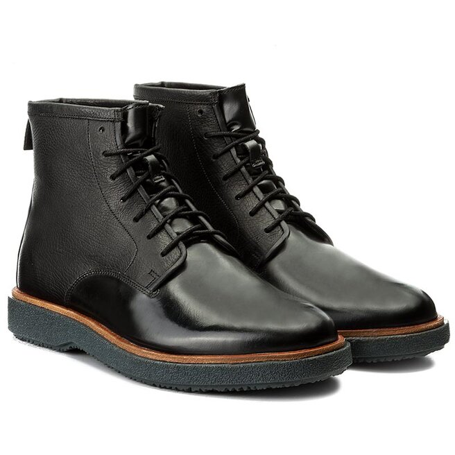 oficial No haga legislación Botas Clarks Modur Hi 261271397 Black Leather • Www.zapatos.es