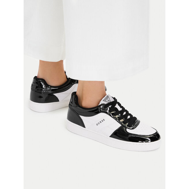 Sneakersy Guess FLPNAM ELE12 Biały