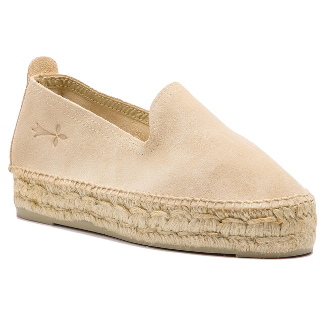 Espadrile Manebi Slippers D K 1.1 N0 Champangne Beige Suede