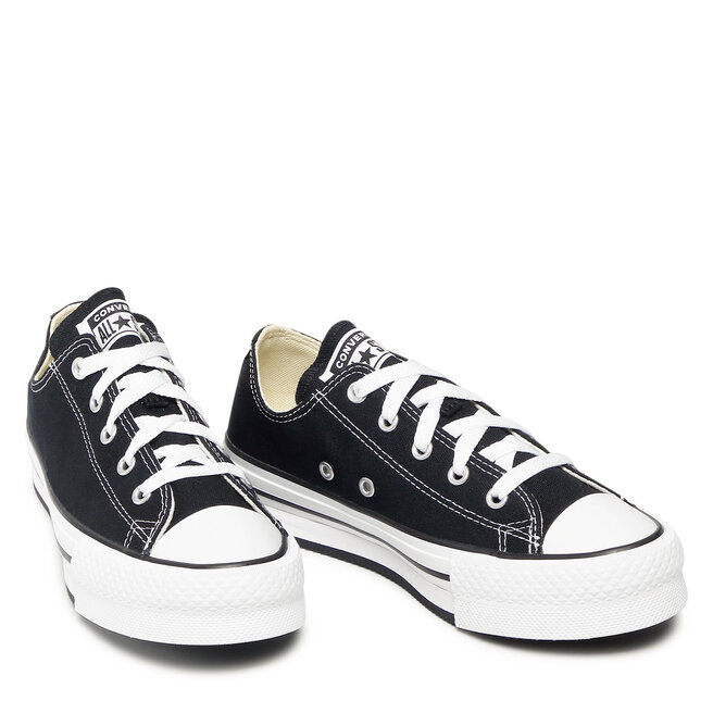 Converse Teniși Converse Ctas Eva Lift Ox 272857C Black/White/Black