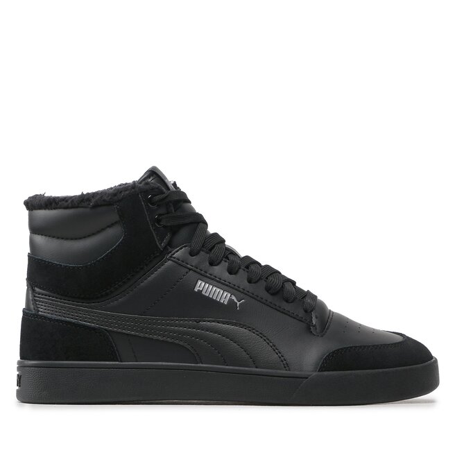Sneakersy Puma Shuffle Mid Fur - 01 Czarny