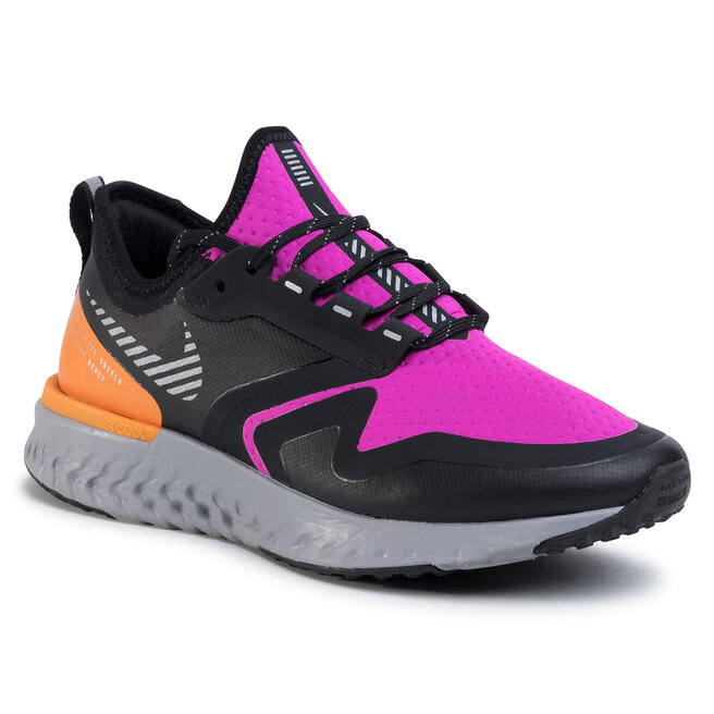 Nike React 2 Shield BQ1672 600 Fire Pink/Metalic Silver • Www.zapatos.es
