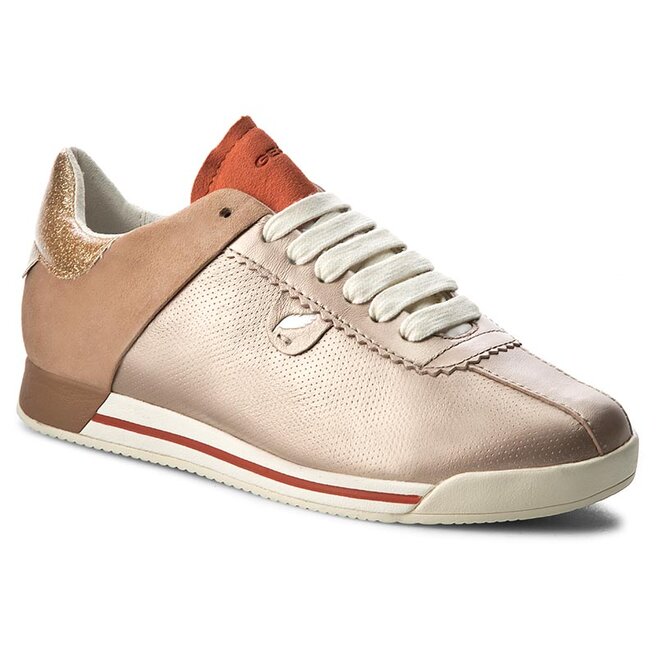 Subjetivo Personas mayores Celebridad Sneakers Geox D Chewa A D724MA 0BV21 CH85Q Rose Gold/Dk Skin •  Www.zapatos.es