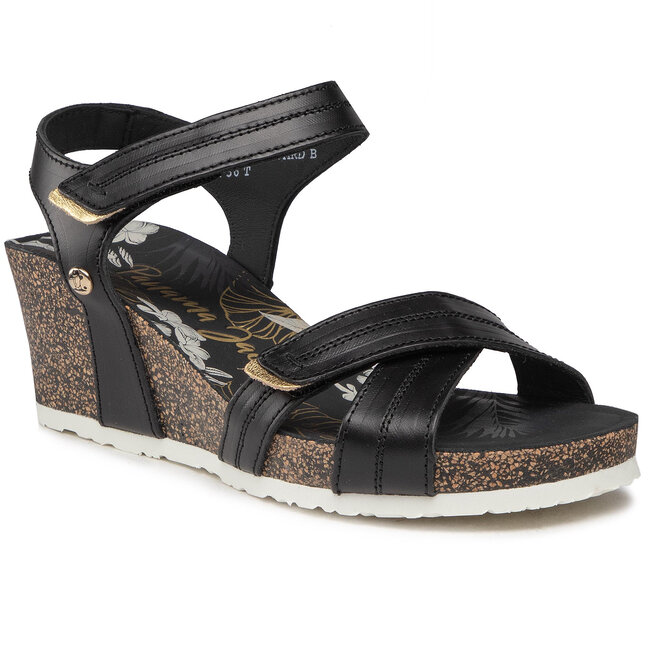Sandale Panama Jack Vieri Boulevard B3 Pull-Up Negro/Black Boulevard imagine noua