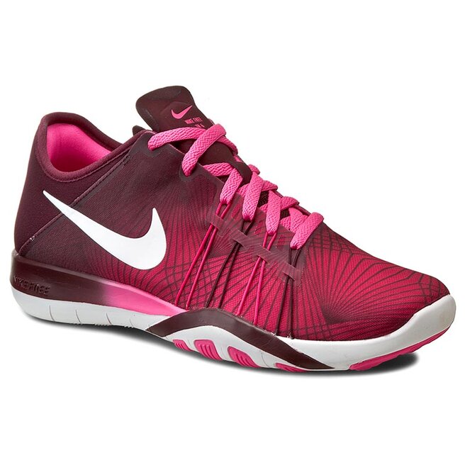 Zapatos Nike Free Tr 6 Prt 833424 600 Pink White Night Maroon •