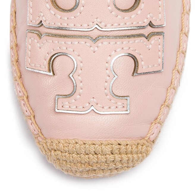Espadrilles Tory Burch Ines Espadrille 52035 Sea Shell Pink/ Silver 652 •  