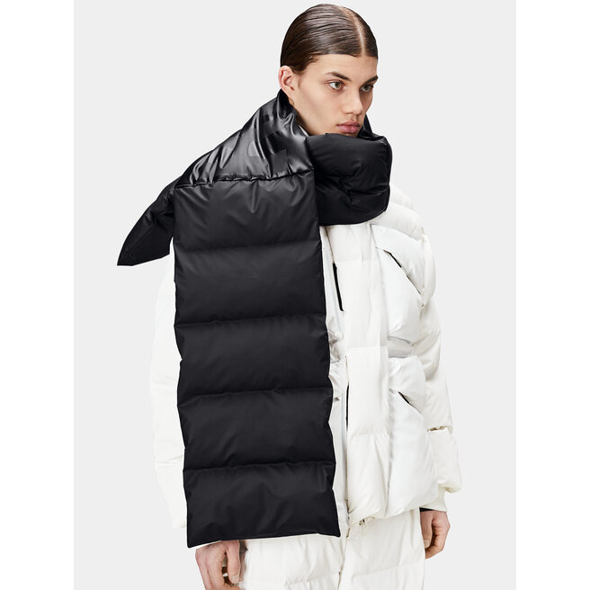 Szalik Rains Harbin Puffer Scarf W2T3 - Czarny