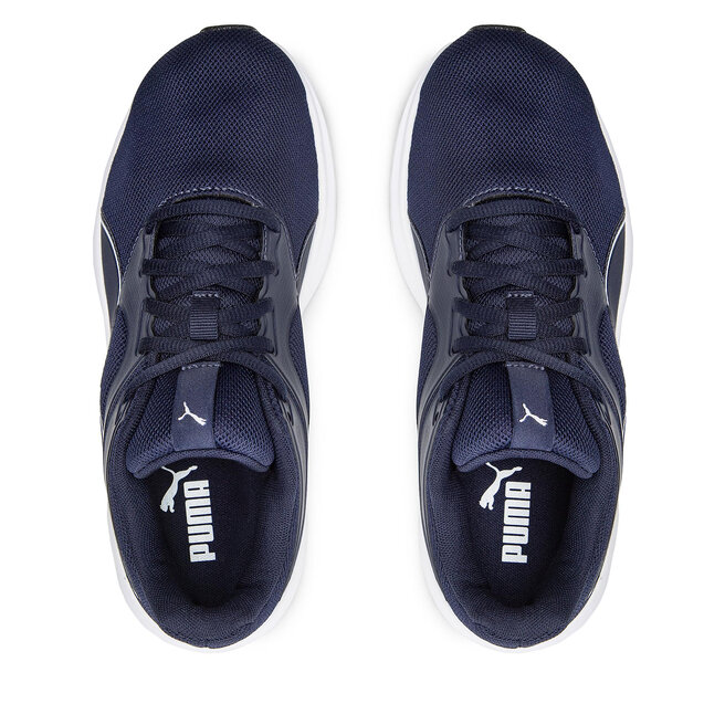 Puma Сникърси Puma Transport Jr 386253 02 Peacoat/Puma White
