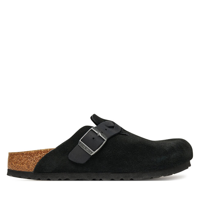 Klapki Birkenstock Boston Braided - Czarny