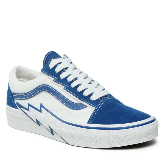 Vans old skool navy true white hotsell