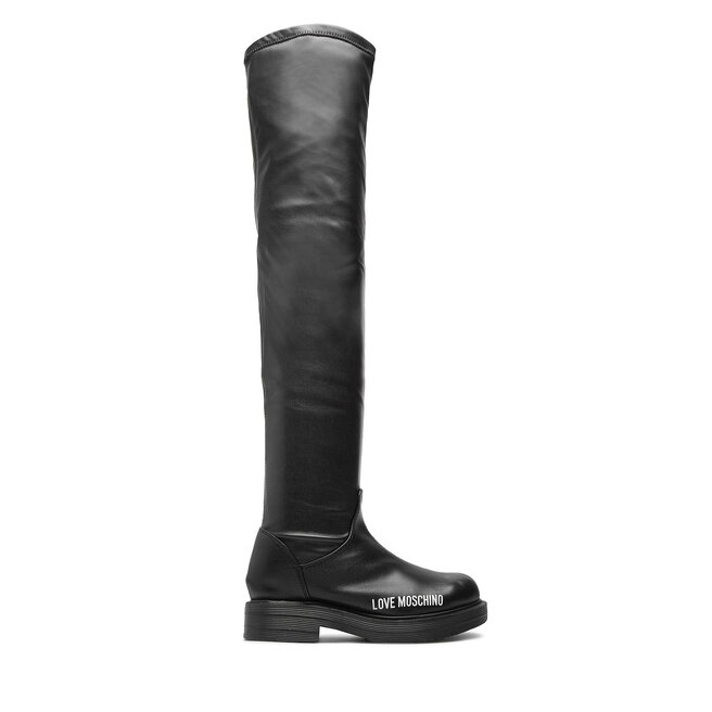 LOVE MOSCHINO Mušketierky LOVE MOSCHINO JA26094G1FIEZ000 Nero