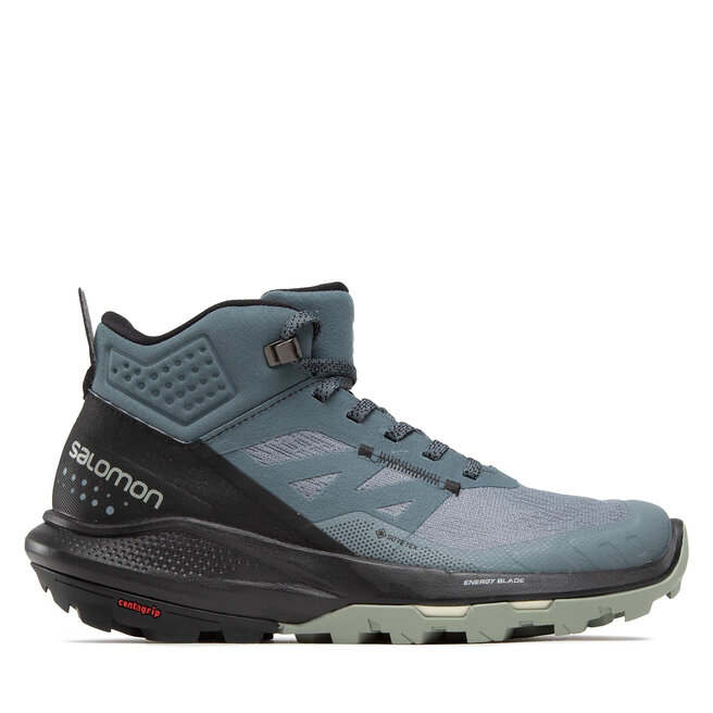 Salomon Туристически Salomon Outpulse Mid Gtx W GORE-TEX 415937 20 V0 Stormy Weather/Black/Wrought Iron