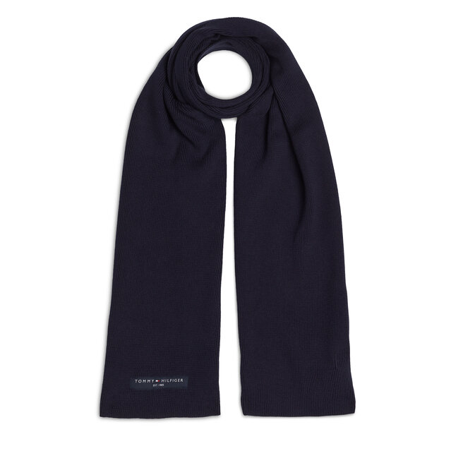 Szalik Tommy Hilfiger - Granatowy