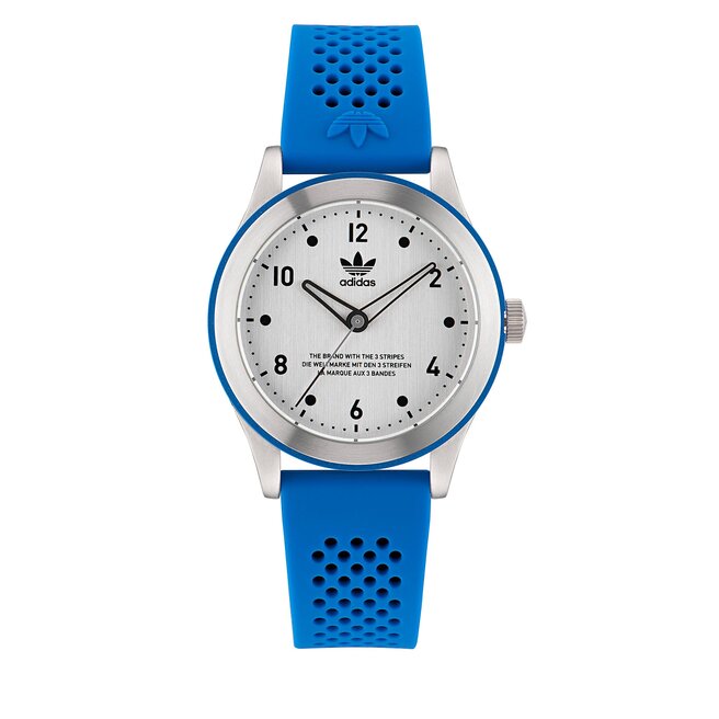 Zegarek adidas Originals Code Three Watch - Srebrny