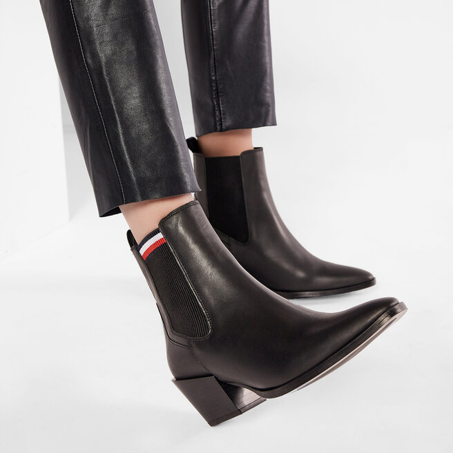 tommy hilfiger corporate elastic boot