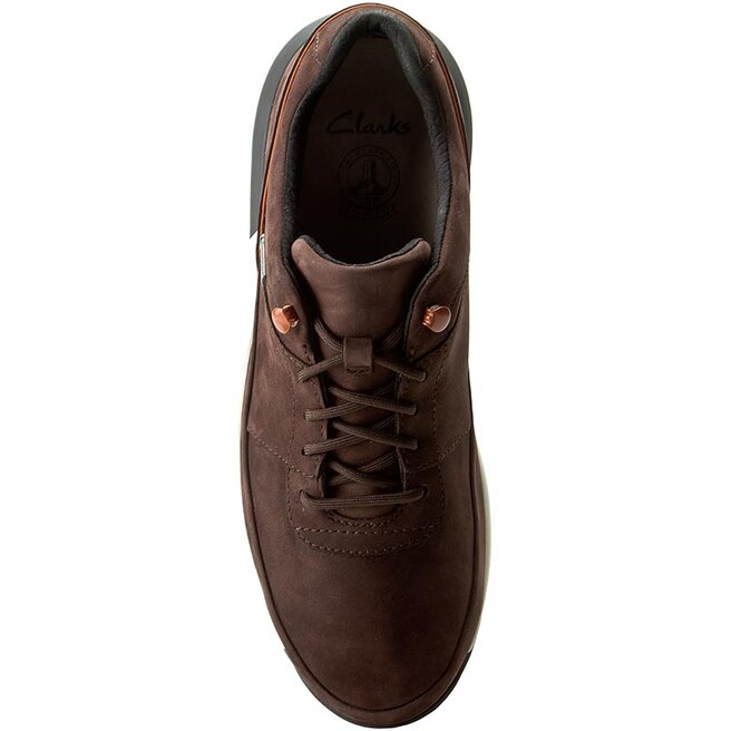 Chaussures basses Clarks Johto Lace Gtx 261197647 Dark Brown