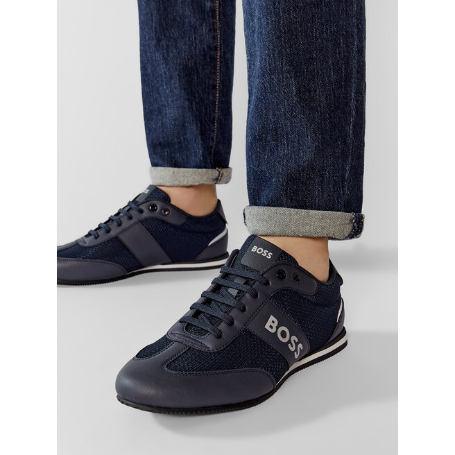 Boss Sneakersy Boss Rusham 50470180 10199225 01 Dark Blue 401