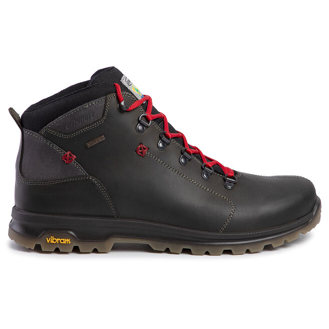 Bottines Homme Grisport Defender – Cuir Lisse, Gritex, élastiques, Coloris Testa Di Moro, Neuves