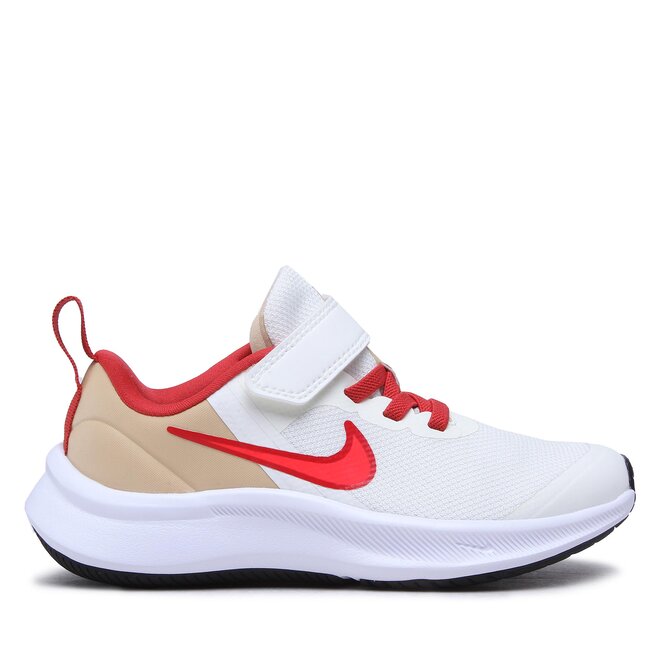 Nike Обувки Nike Star Runner 3 (PSV) DA2777 101 Sail/Bright Crimson/Sesame