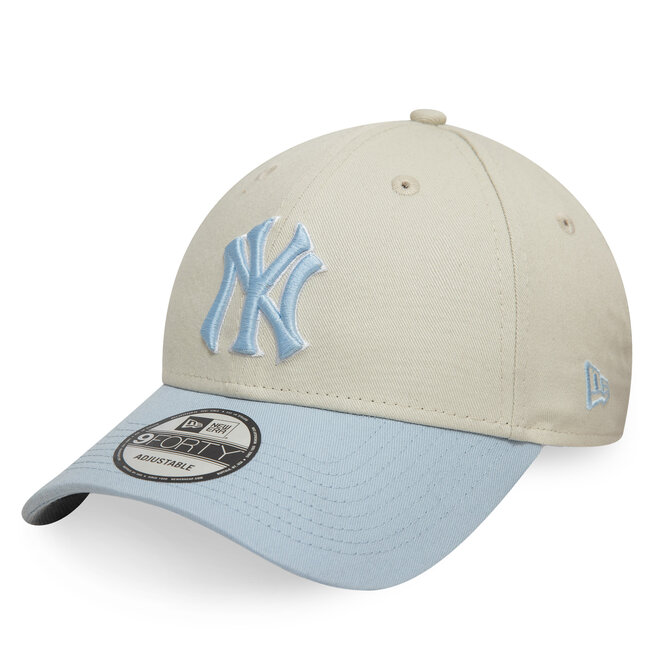 Czapka z daszkiem New Era WS Patch 9Forty New York Yankees - Beżowy