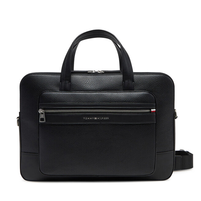 Torba na laptopa Tommy Hilfiger Th Central Computer Bag - Czarny
