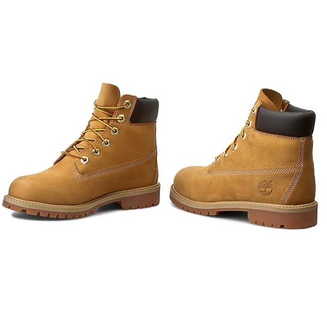 Timberland Turistická obuv Timberland 6 In Premium Wp Boot 12909/TB0129097131 Wheat Nubuc Yellow