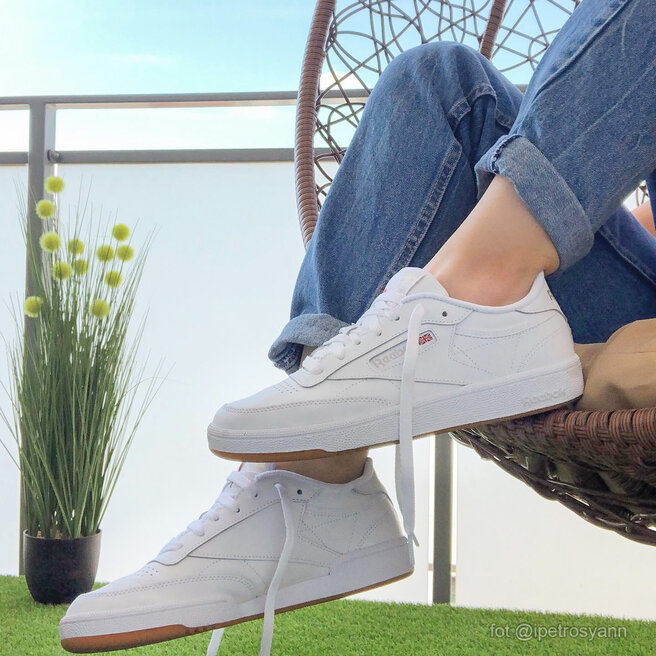 Reebok Обувки Reebok Club C CN5646 White/Gum Int